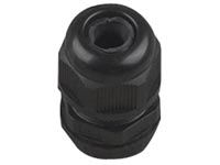 Kabelgennemføring - M16, IP68 Sort (6-10mm)