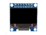Grafisk OLED display - 0,96" SSD1306, Hvid (7 ben)