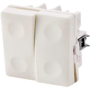 FESH SWITCH Curveline Afbryder Dobb. Korr. 1,0 - Hvid