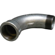 1" Galvaniseret bøjning 90° muffe/nippel