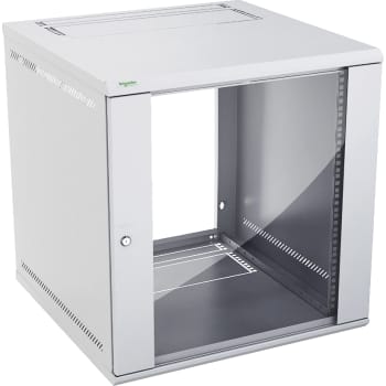 RACK 12HE FLATPAK 600X600 L.GRÅ, GLASDØR