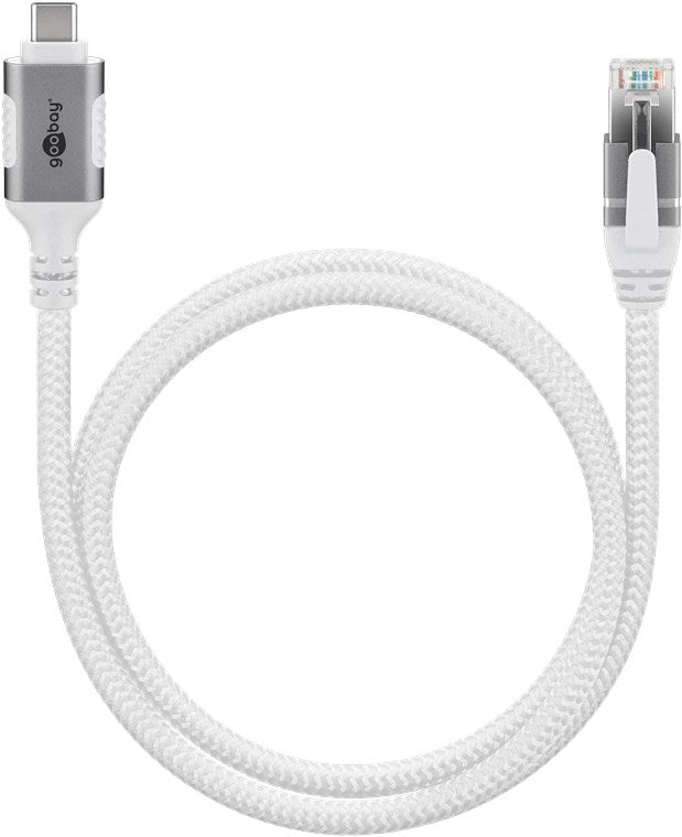 USB-C™ 3.1 til RJ45 netværkskabel, Hvid (1,5m)