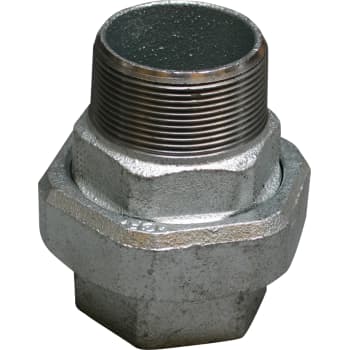 1" Galvaniseret union muffe/nippel