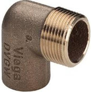 12 mm x 1/2" Lodde vinkel med glat ende