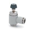 Plastic flow control   valve -manual -valve  unidirect-1/8 -6mm PMVU 704-1/8-6  FLOW-CONTROL VALVES