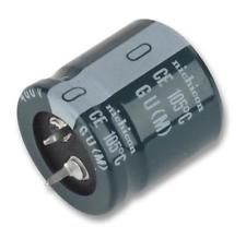 150uF / 400V Lodret elektrolyt, snap-in, Ø25x25mm (105°C)