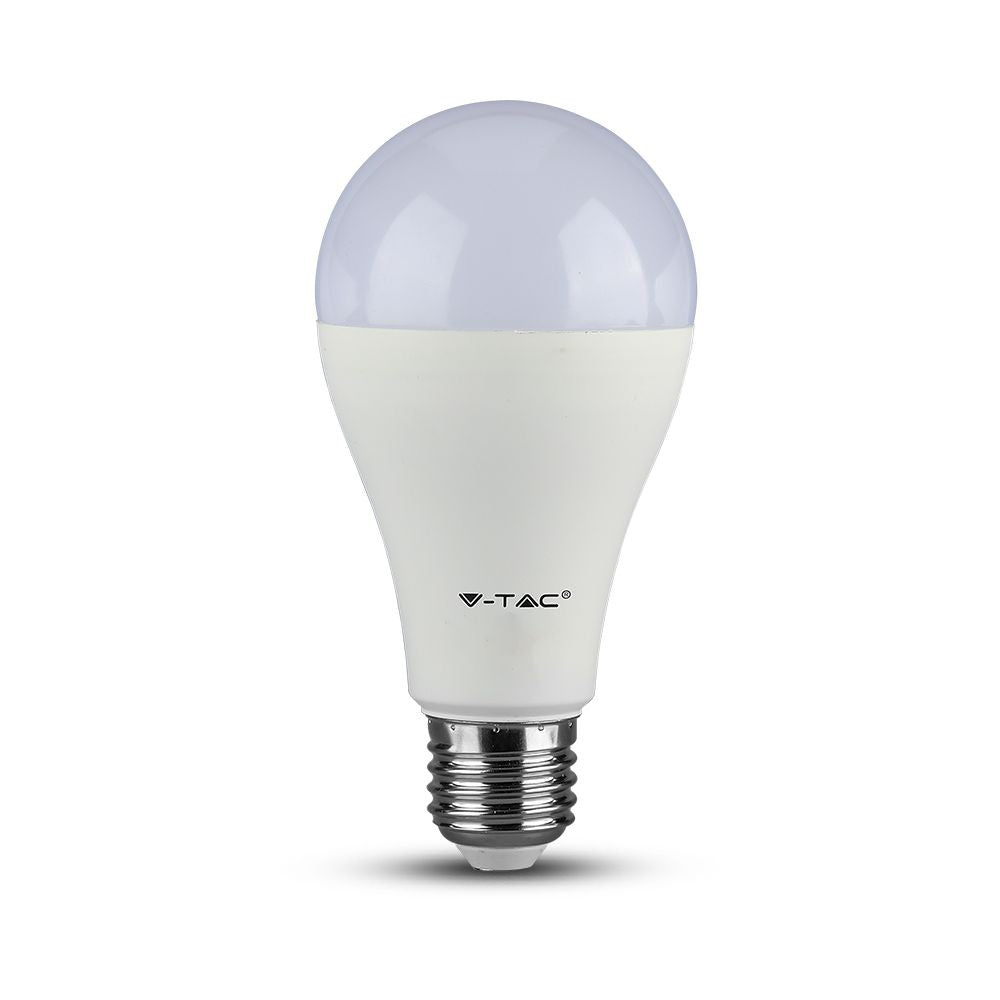 8.5W LED Pære E27 - 3000K, Plastik, 3 stk/pakke, 806lm, RA80