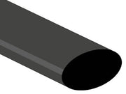 Krympeflex m. lim 3:1 - Ø38mm > Ø13mm, Sort (1m)
