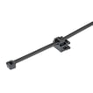 Kantklips med kabelbinder 48X188mm parallel side pladetykkelse 0.7mm til 3mm