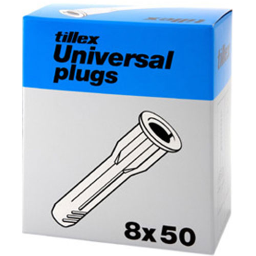 PLUGS UPK8 8x50 mm. - 100 stk.