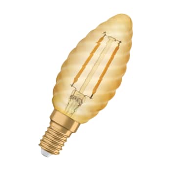 1906 KERTE SNOET 1,5W/824 (12W) GULD E14
