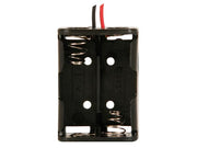 Batteriholder til 2xN bat. (m. ledninger)