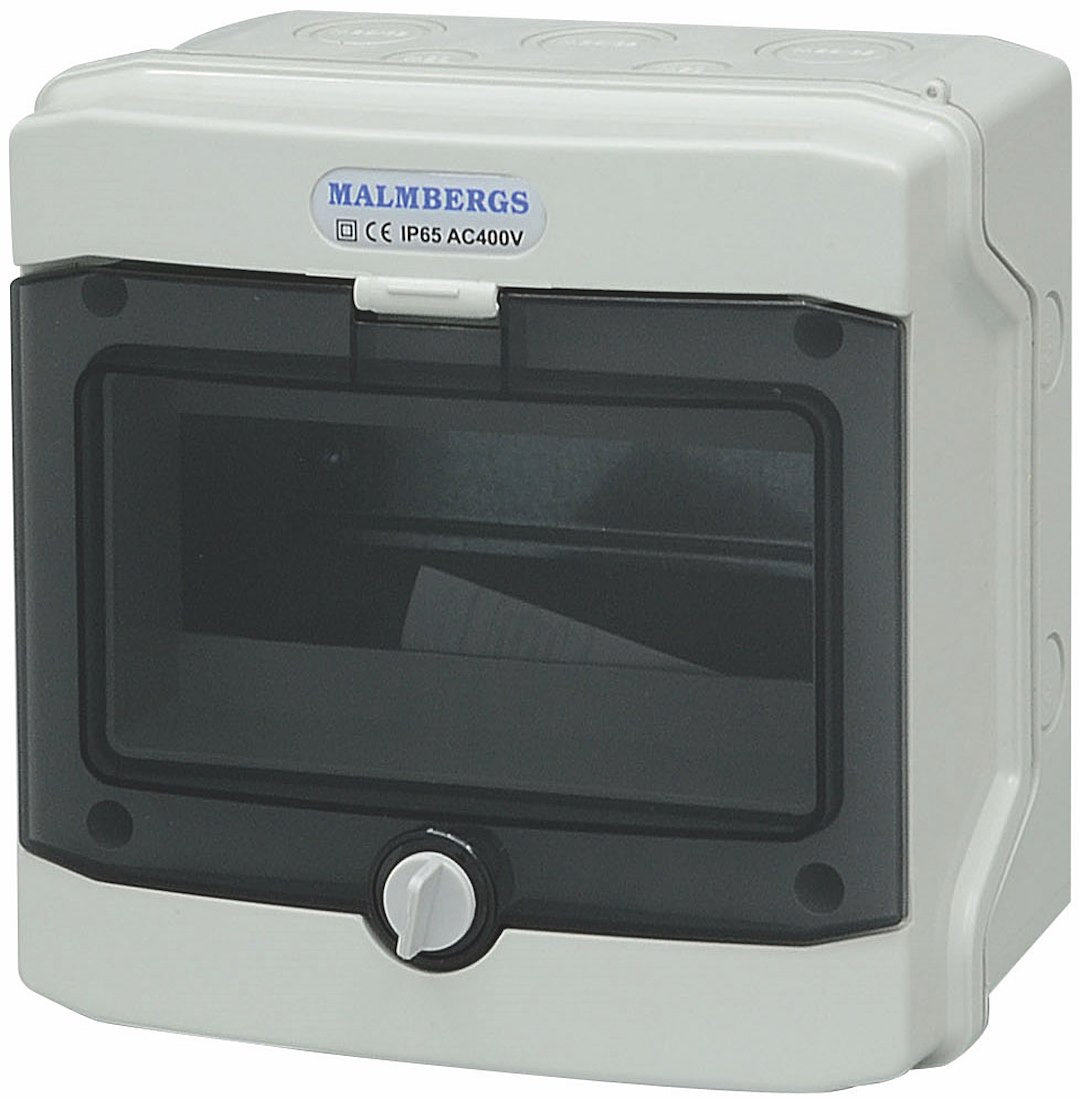 GRUPPETAVLE  8MOD IP65 HVIT