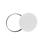 Spectrum 32W LED loftslampe - hvid kant, inkl. sort ring, Ø38cm, 5,2cm højde, 3380lm, RA80, IP54