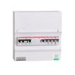 Boligtavle ABB 400 V 3 faser 1 x RCD 1 x kombi 16A 4 x lys
