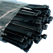 Kabelbinder 4,8 x 370 mm, sort (100)