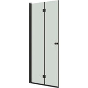 DANSANI Foldedør H:200*97-99 cm sort/klar