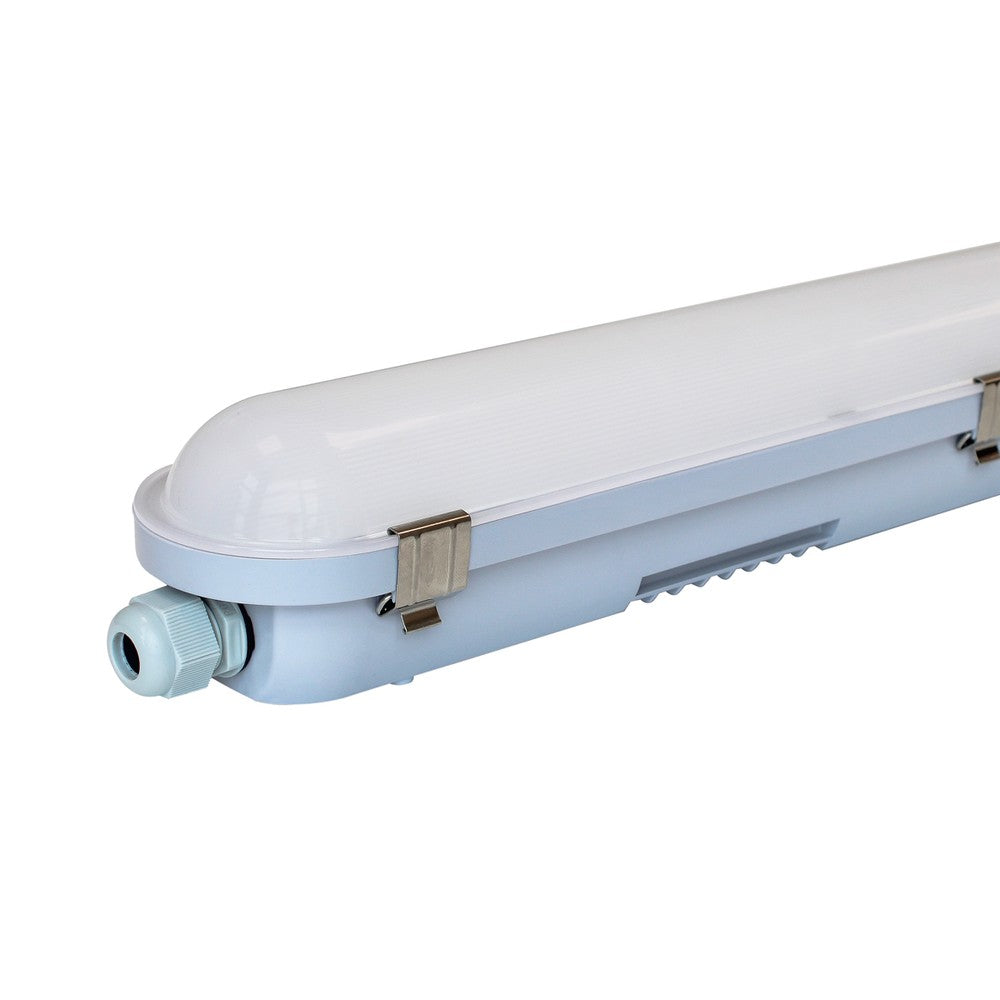120 cm HiCRI 0-10V Armatur RA90 40W, Gennemfortrådet, IP65 - 5100lm