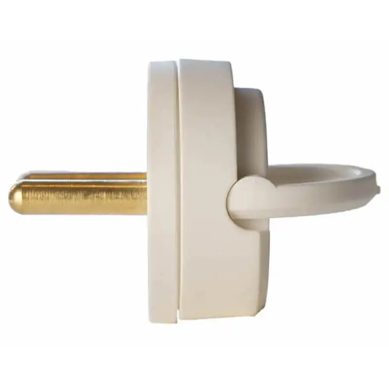Danmarks fladeste stikprop – Kun 16mm 230V Hvid