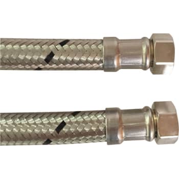 Neoflex silikone rustfri flet DN20 3/4" l x 3/4" l 2000 mm