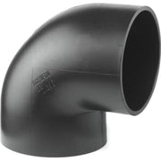 Geberit 90 mm 88,5° sort PEH-afløbsbøjning
