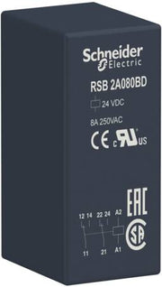 RELÆ 2C/O 8A 24VDC