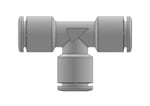 T-Stykke Push-in fitting Ø8 Ø8 AISI316L CE1935/2004 -NSF godkendt - FOOD