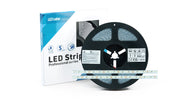 Vandtæt LED strip (IP65) - 12V, 120 LED/m, Varm hvid (5m)