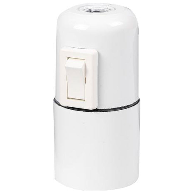 E27 fatning m. afbryder - vid