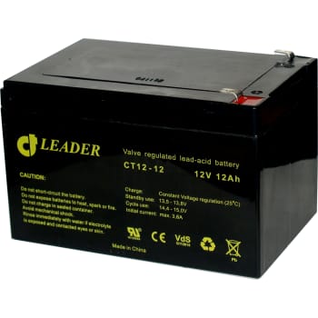 Bly Akkumulator 12V 12 Ah, CT12-12, VdS, T2 terminal