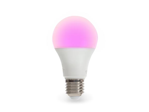 A60 Smart Wi-Fi pære - RGB, Kold & varm hvid 8,5W E27