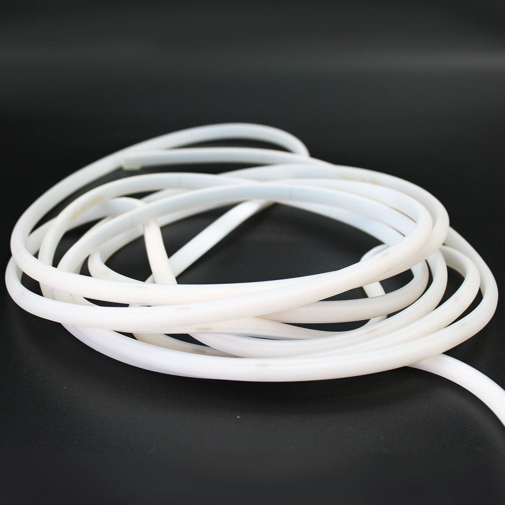 Vandtæt Grøn Neon COB Strip - 5m, 230V, IP67, 288 LED, 11,5W/m, Klippes hver 50cm
