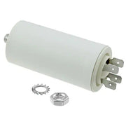 MOTOR kondensator  45uF  420V, M8 forskruning, Spadestik