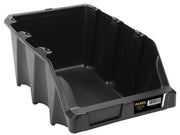 Plast lagerkasse - Sort 217x360x155mm