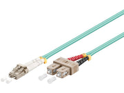 Fiberoptisk netværkskabel LC-SC multimode OM3 (10m)