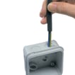 Membrandåse JB 2,5 mm2 IP65 hvid