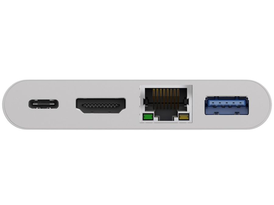 USB-C 3.0 Multiport Adapter - HDMI, RJ45, PD (0,15m)