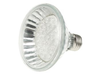 PAR30 LED pære - E27, 36 dioder, Varm Hvid (65°)