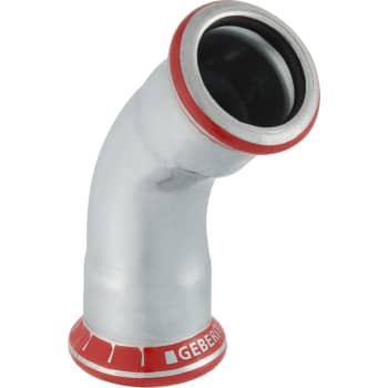 88 mm Bøjning FZ 45° muffe/muffe Mapress