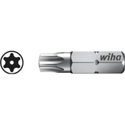 Wiha bits 25 mm, TORX® T10H Tamper (med boring) 2 stk