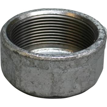 1/4" Galvaniseret slutmuffe