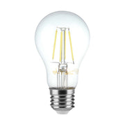 LED Filament Pære E27 - 12W, Klart Dæksel, 4000K, 1521lm, RA80