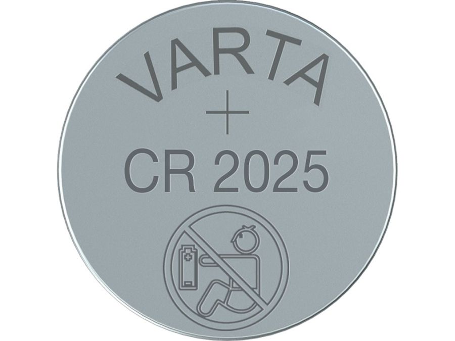 CR2025 Lithium knapcelle - 3V / 170mAh (5 stk.)