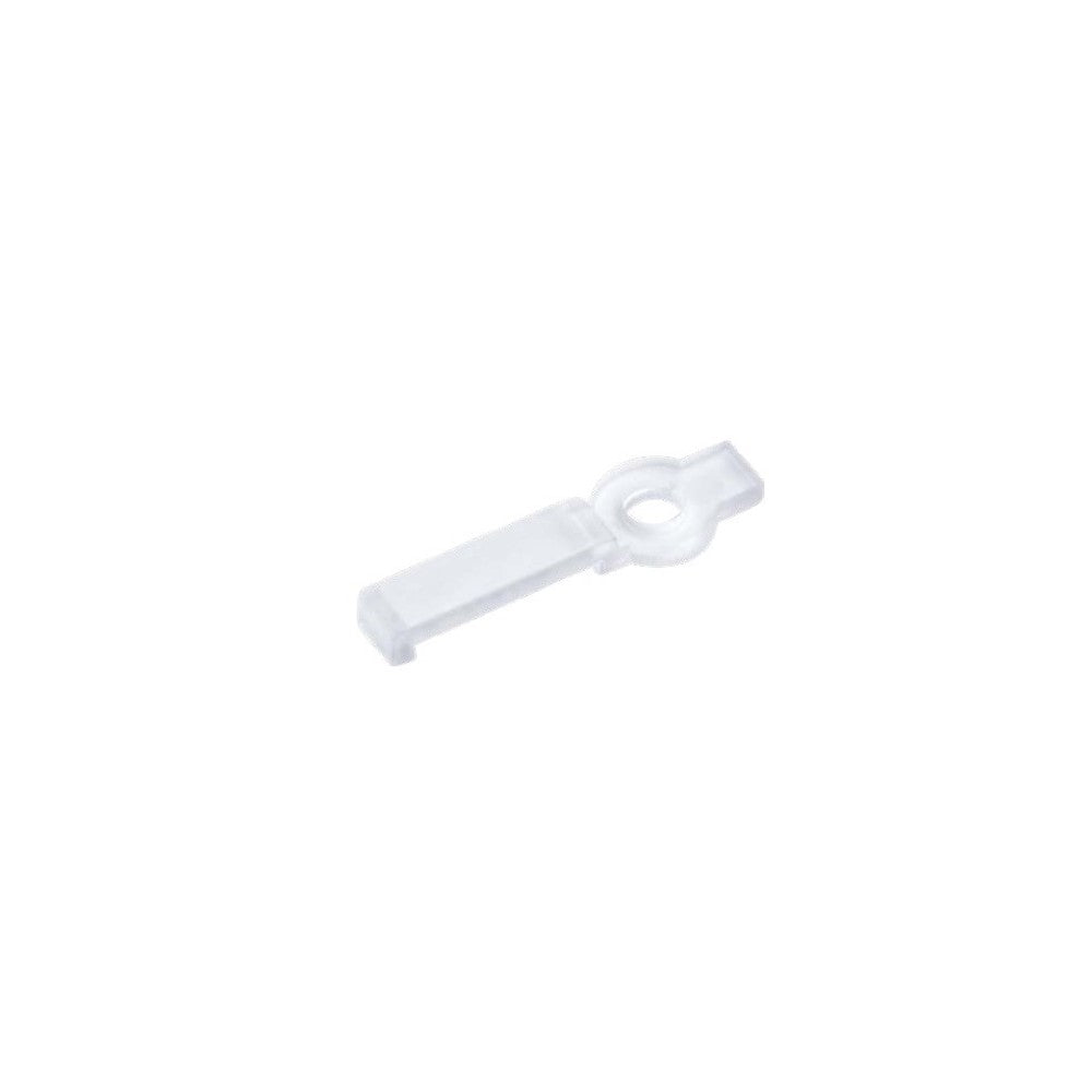 20 stk. monteringsklips til LED strip - 12mm, passer til IP20 strips (klare)