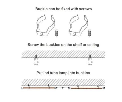 LEDlife Pro-Grow 2.0 vækstarmatur - 60 cm, 10W LED, fuldt spektrum, IP65