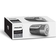 PHILIPS Industrial alkaline batteri, D LR20, 10 stk.