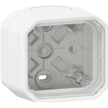 PLEXO 55 IP55 underlag 2 modul membran, hvid