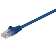 UTP netværkskabel - CAT6, 2xRJ45, Blå (1,5m)