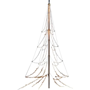 Konstsmide Flagstangskæde 5x136 LED