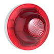 Blitz rød (ESI-80) Intellia. Sokkeltype ESI-10 ESI-20 forsynes fra sløjfen. Adresseres  via sokkel